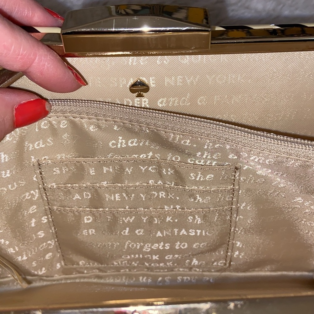 Kate Spade Novelty Emmanuelle Miss Penny’s Ice Cream Clutch/Shoulder Bag - Picture 8 of 16